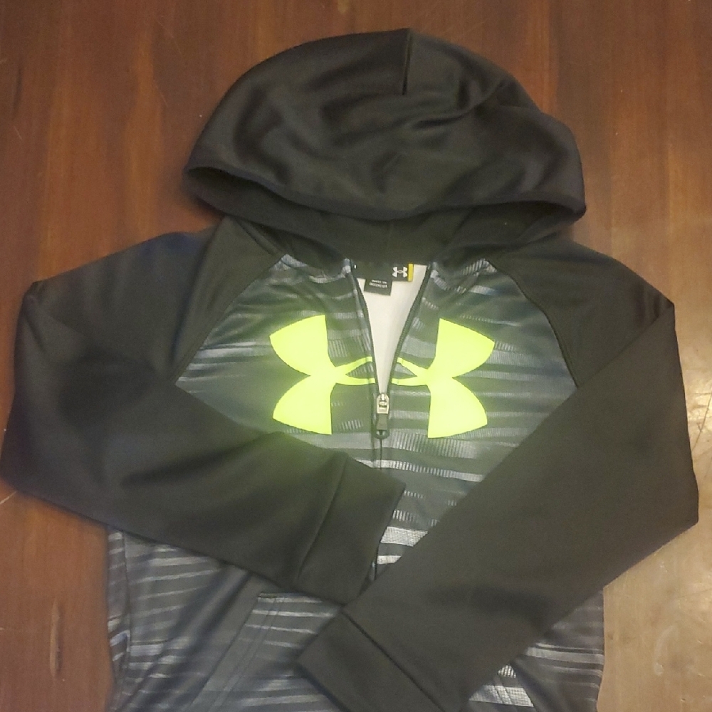 Under Armour Kids Black and Yellow Jacket
